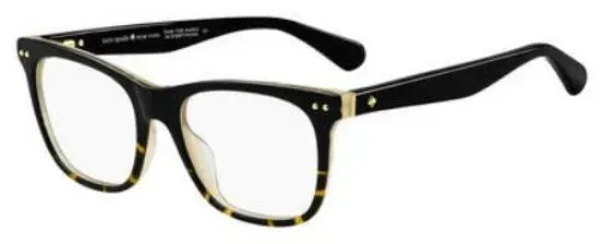 Kate Spade Aniyah W4A Eyeglasses Havana Black 49mm Women