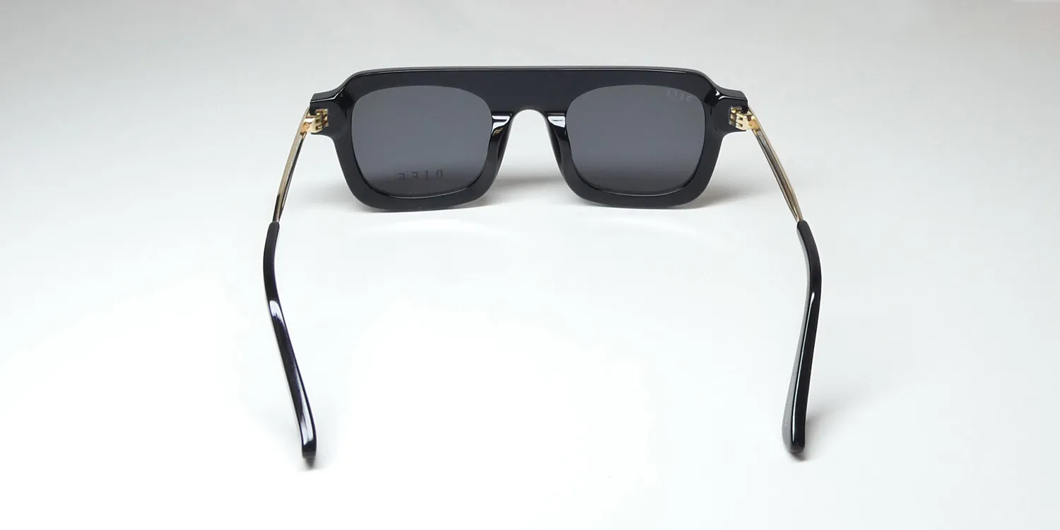 Diff Alden bk Sunglasses Black 49mm 5