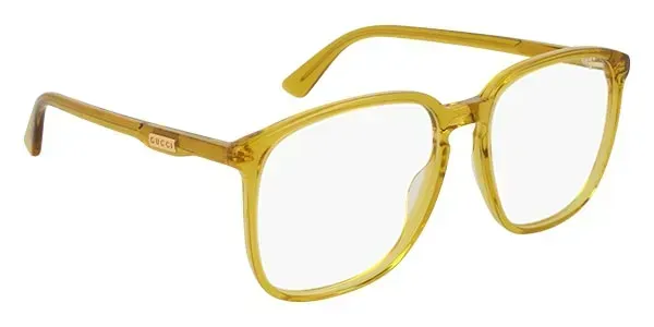 Gucci GG0265O 006 Eyeglasses Yellow 55mm Women