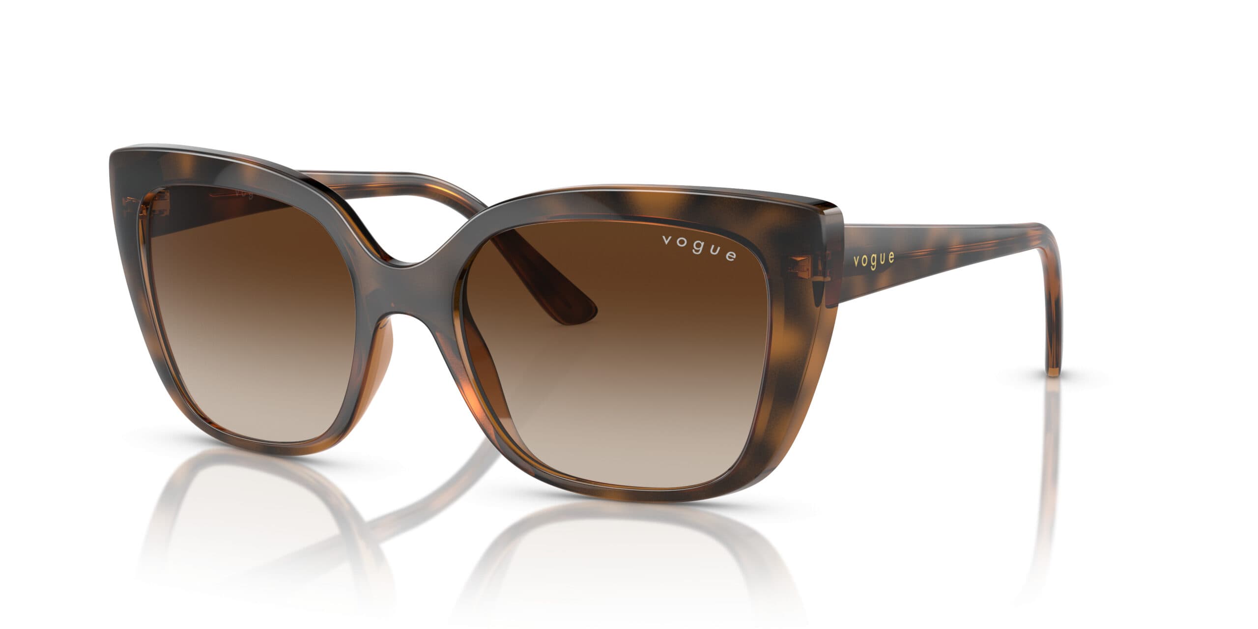 Vogue VO5337-S 238613 VO5337S Sunglasses Brown 140mm Women
