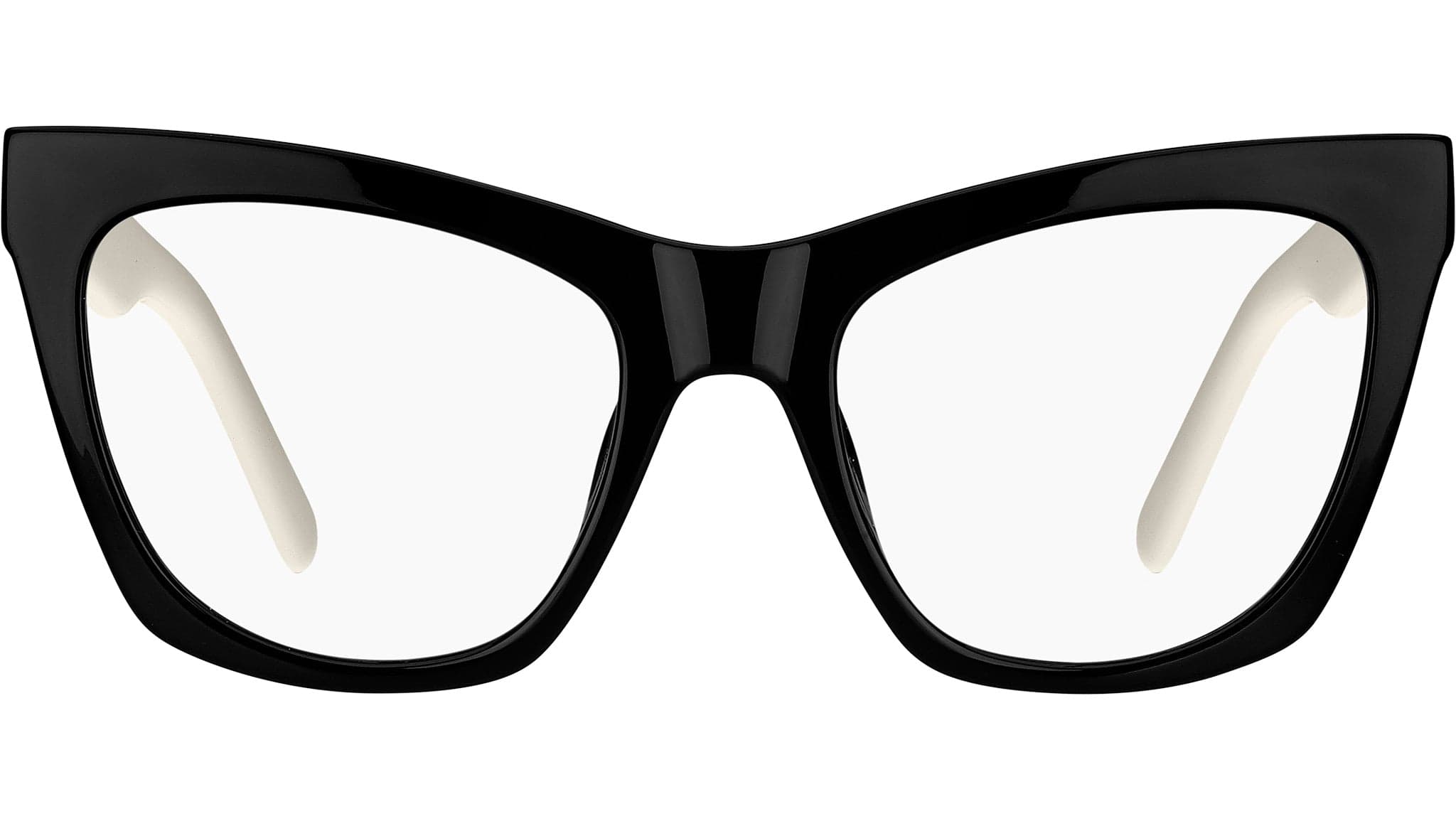 Marc by Marc Jacobs MARC 649 080S Eyeglasses Black White 53mm Women 2