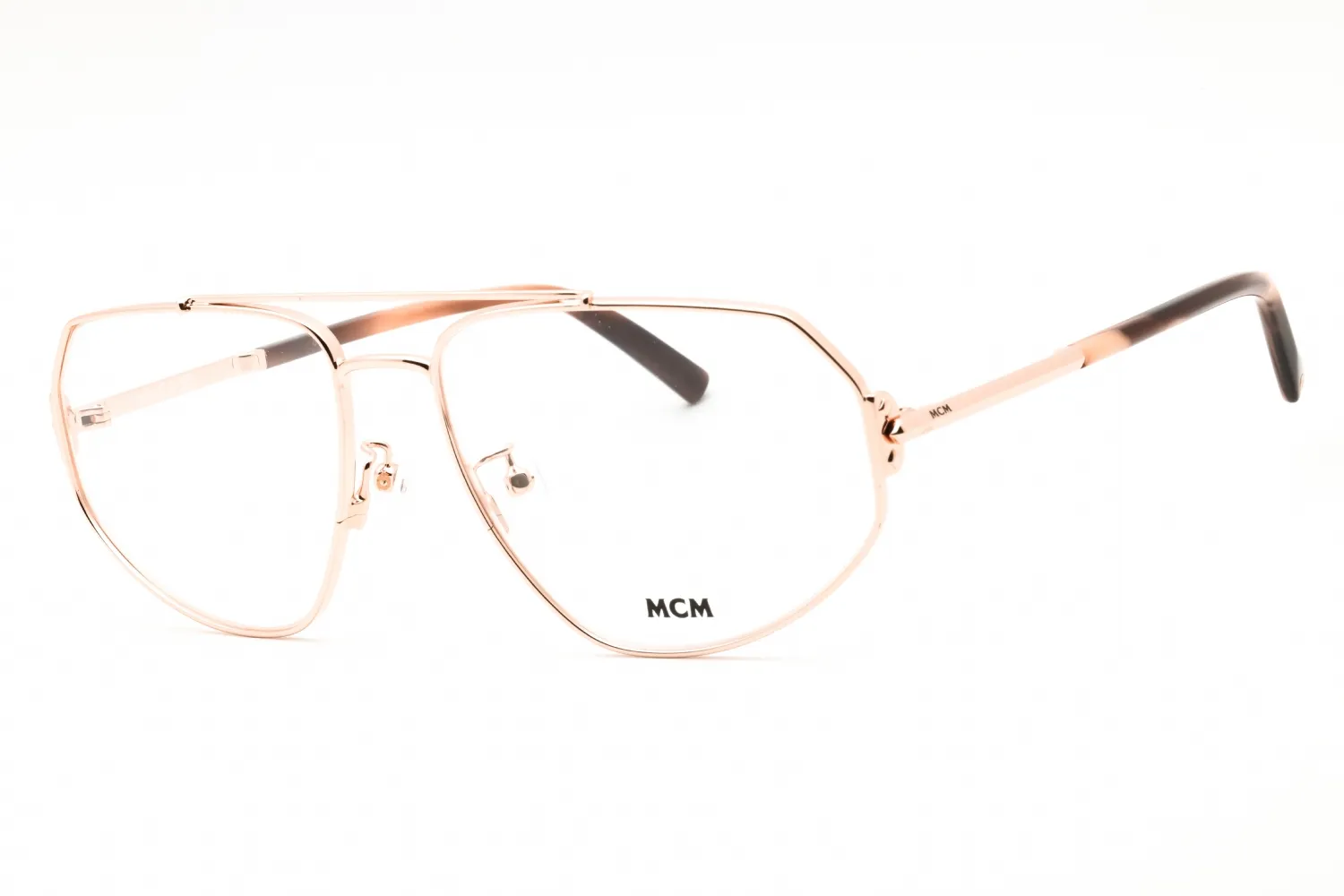 MCM MW5014-H 028 Eyeglasses Shiny Rose Gold 58mm Men