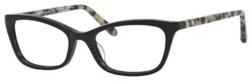 Kate Spade Delacy 07KI Eyeglasses Black Havana 52mm Women