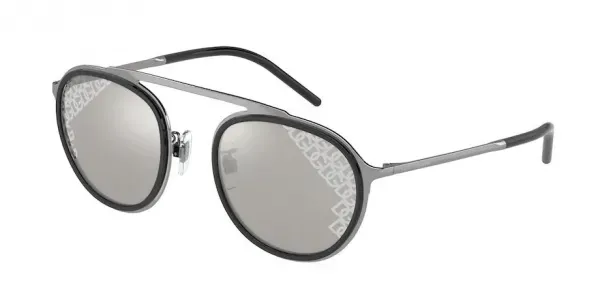 Dolce & Gabbana DG2276 Sunglasses Gunmetal/black 53mm Men