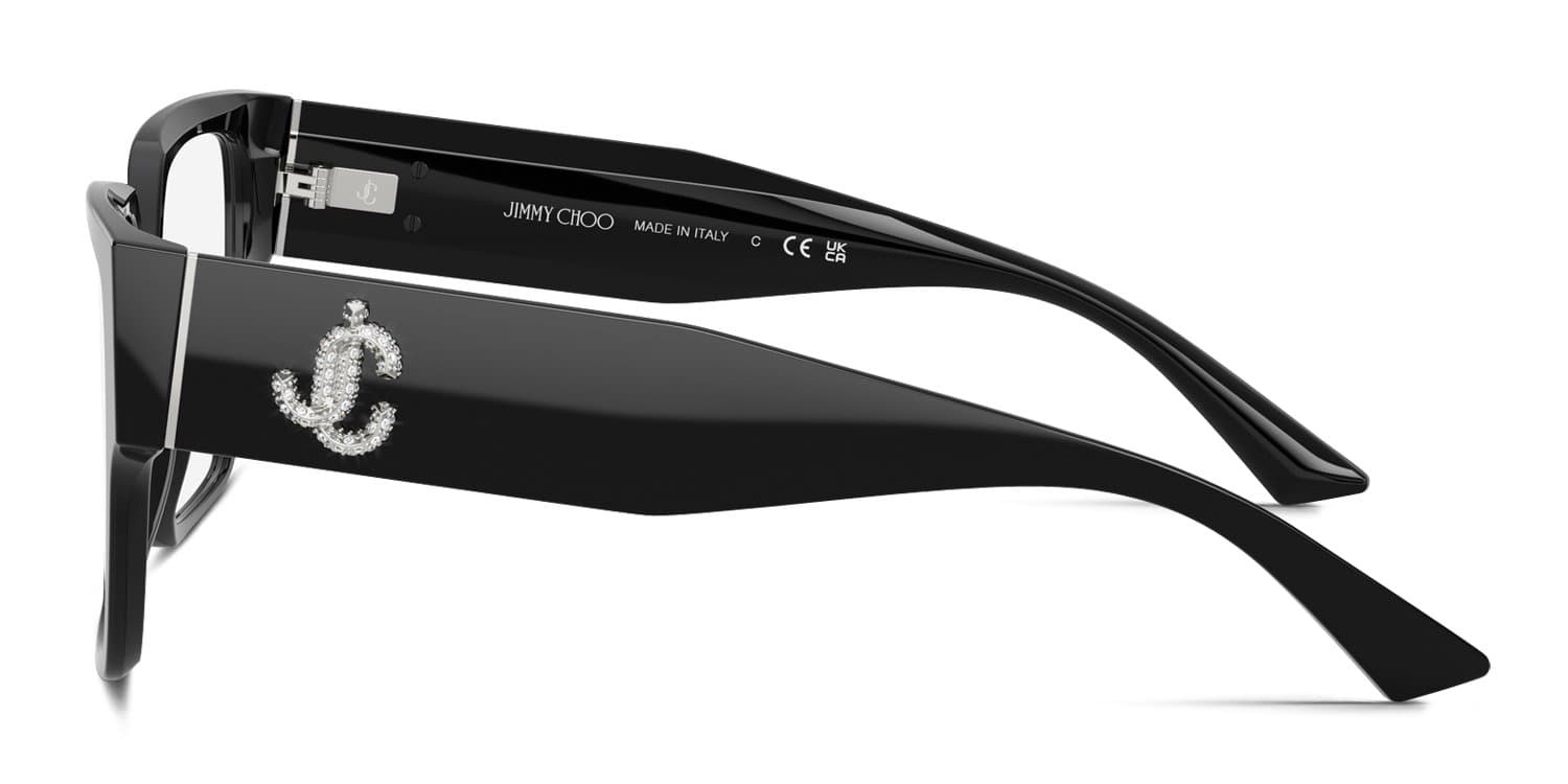 Jimmy Choo 0JC3032B 5000 Eyeglasses Black 55mm Women 3