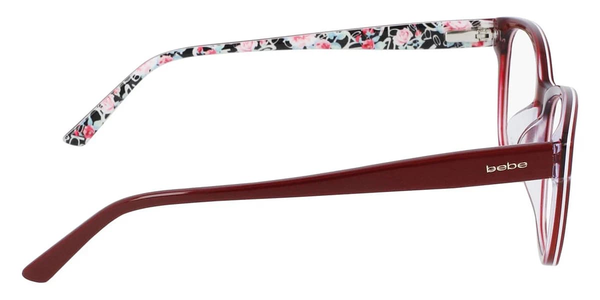 Bebe BB5184 601 Eyeglasses Red 53mm Women 5