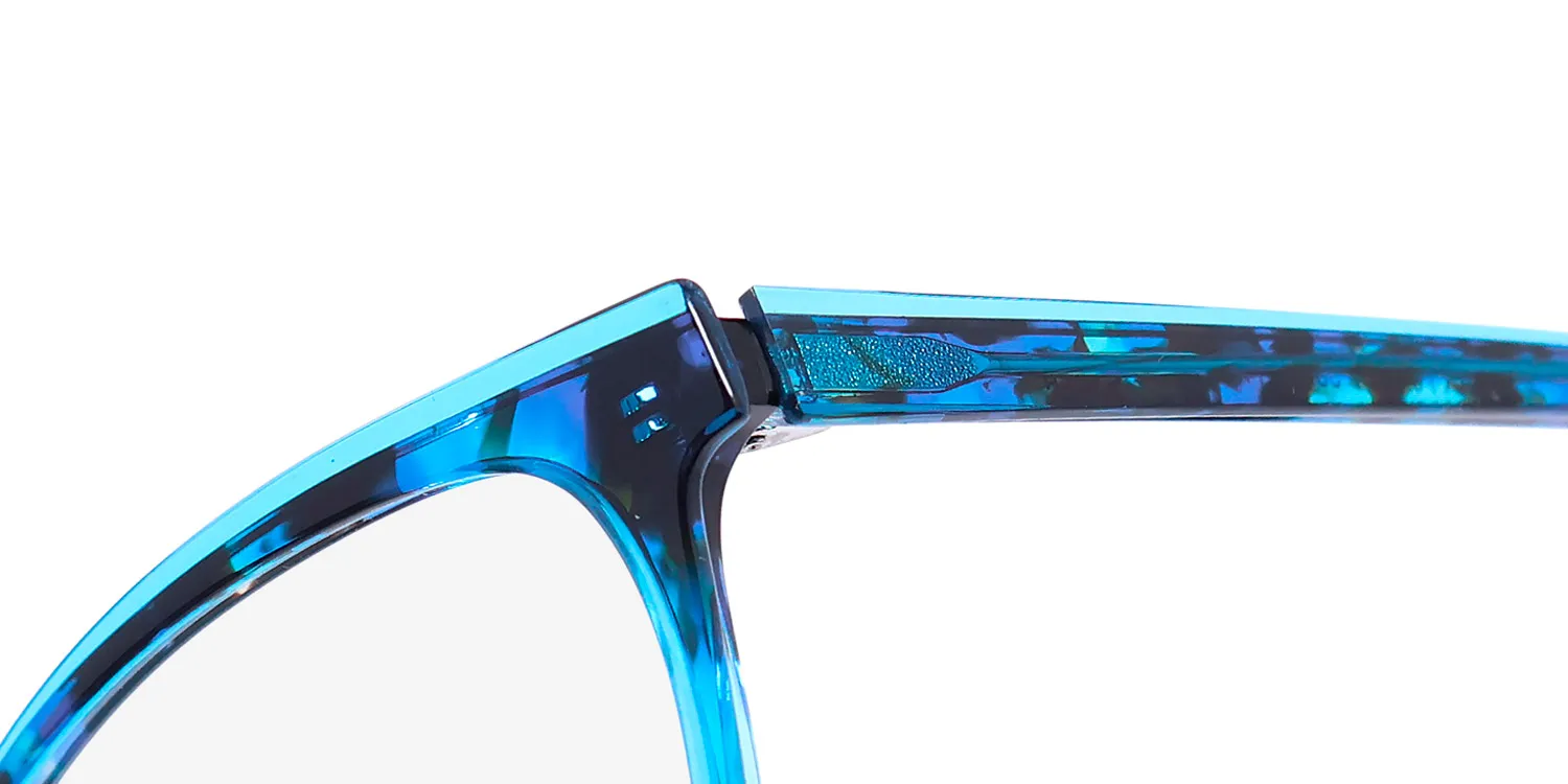 ProDesign Denmark Clear 1 8524 Eyeglasses Blue Tortoise 50mm Women 6