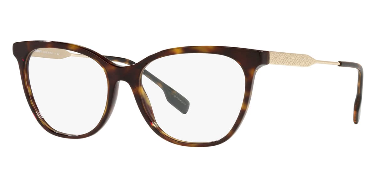 Burberry 0BE2333 Charlotte 3002 Eyeglasses Dark Havana 55mm Women 4