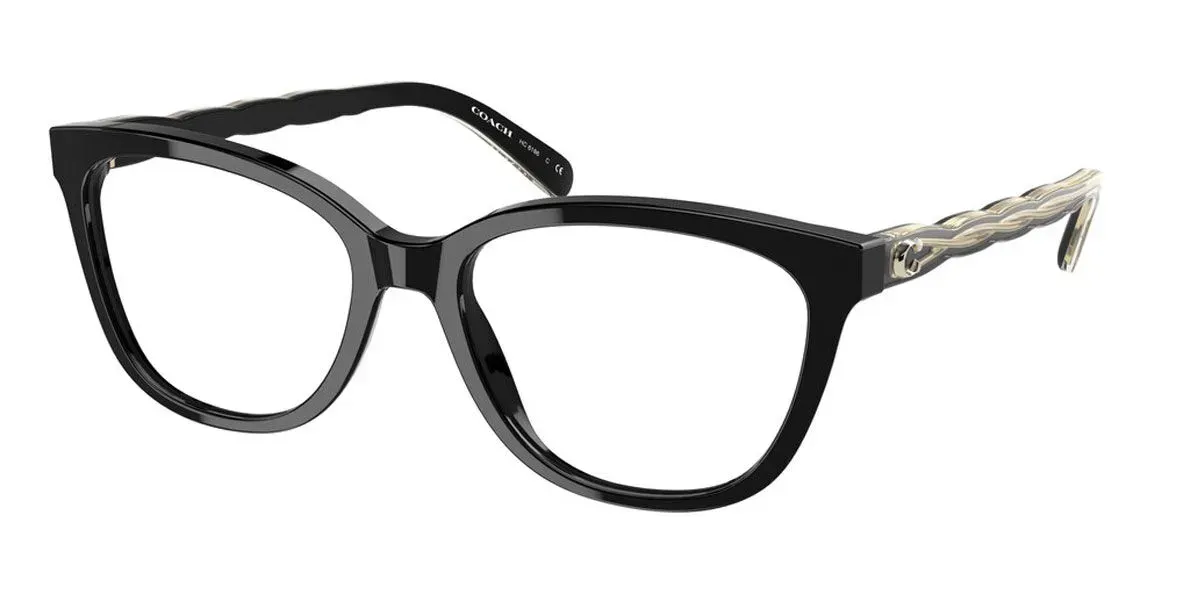Coach HC6186 5002 Eyeglasses Black 51mm Women