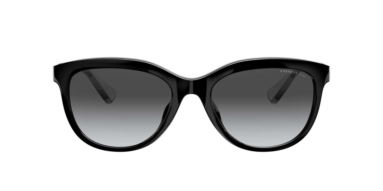 Coach HC8285U L1137 5002T3 HC8285U Polarized Sunglasses Black 145mm Women 2
