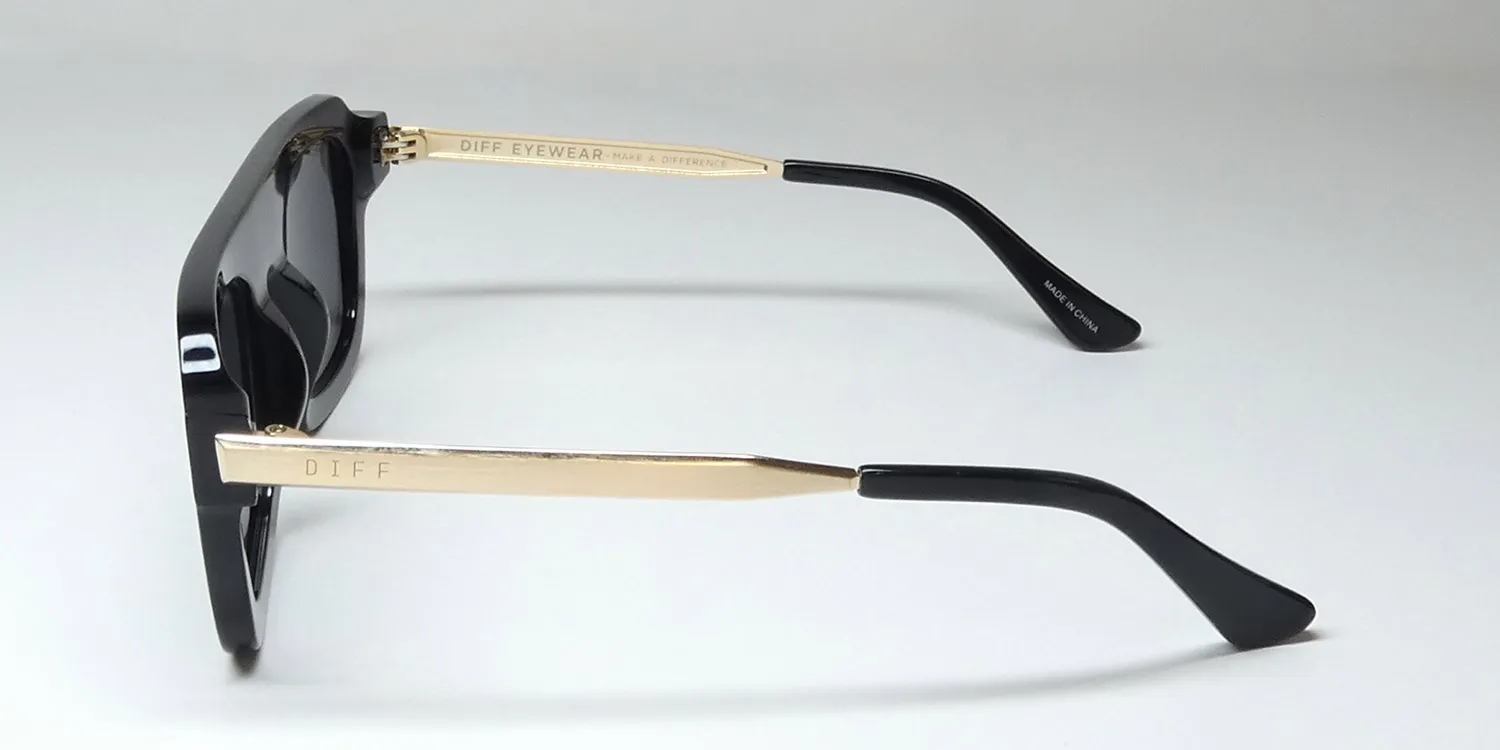Diff Alden bk Sunglasses Black 49mm 4