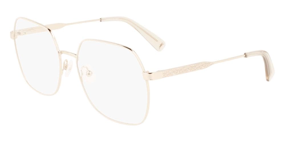 Longchamp LO2148 771 Eyeglasses Gold Ivory 55mm Women