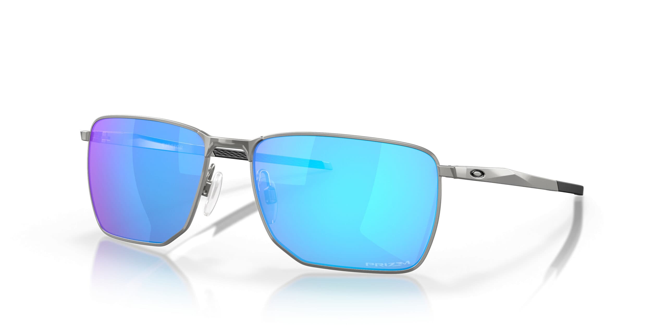 Oakley OO4142-0458 OO4142 Sunglasses Silver 139mm Men