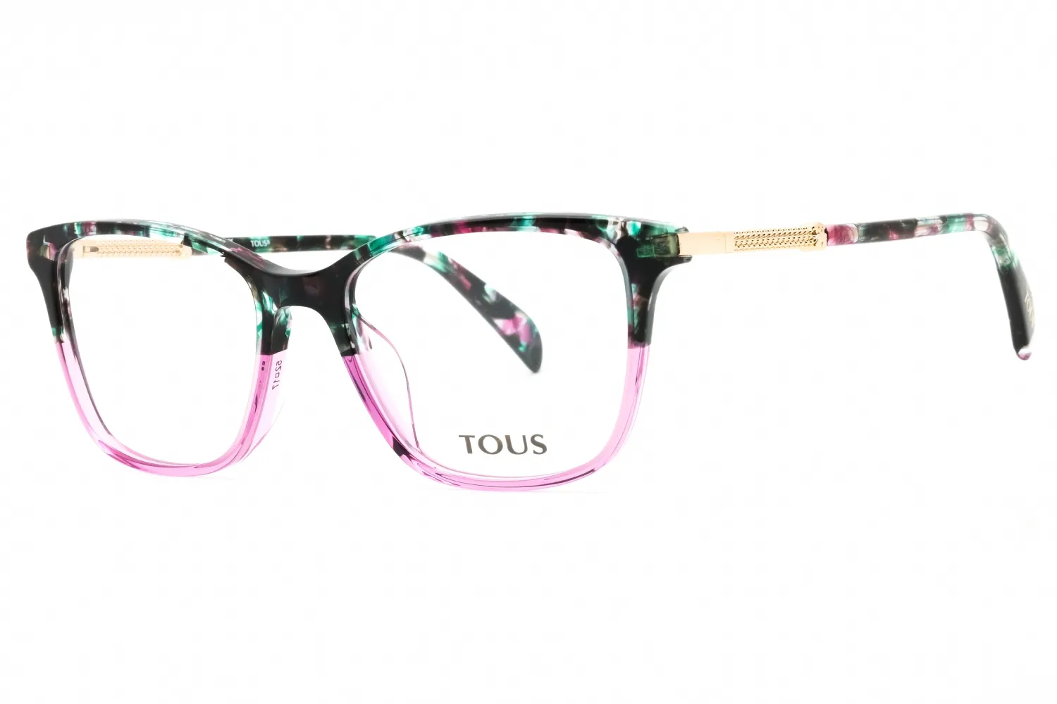 Tous VTOB30 0GL9 Eyeglasses Grey Havana+pink Women