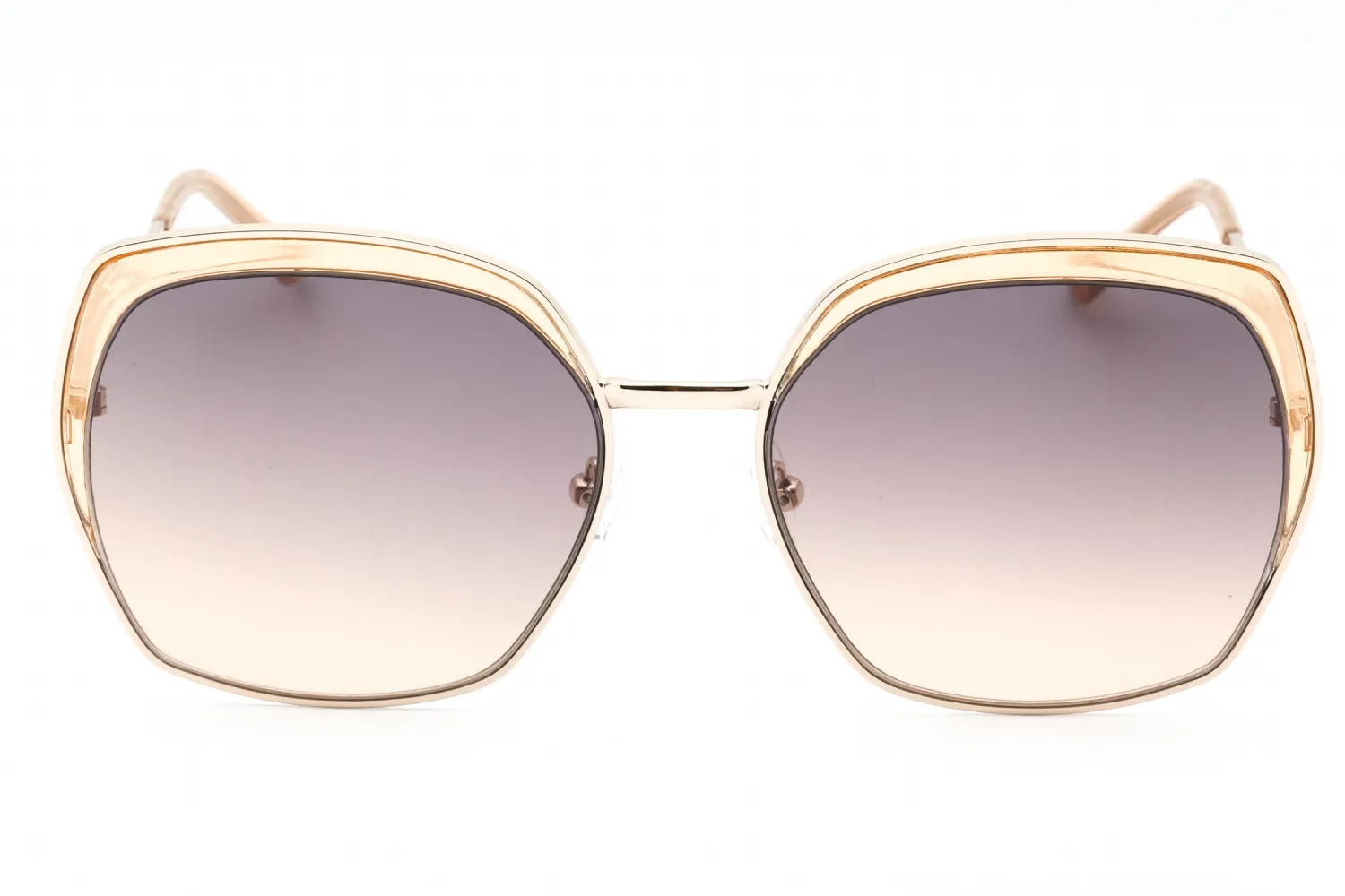 Guess Factory GF0410 33F Sunglasses Gold 59mm Women 2