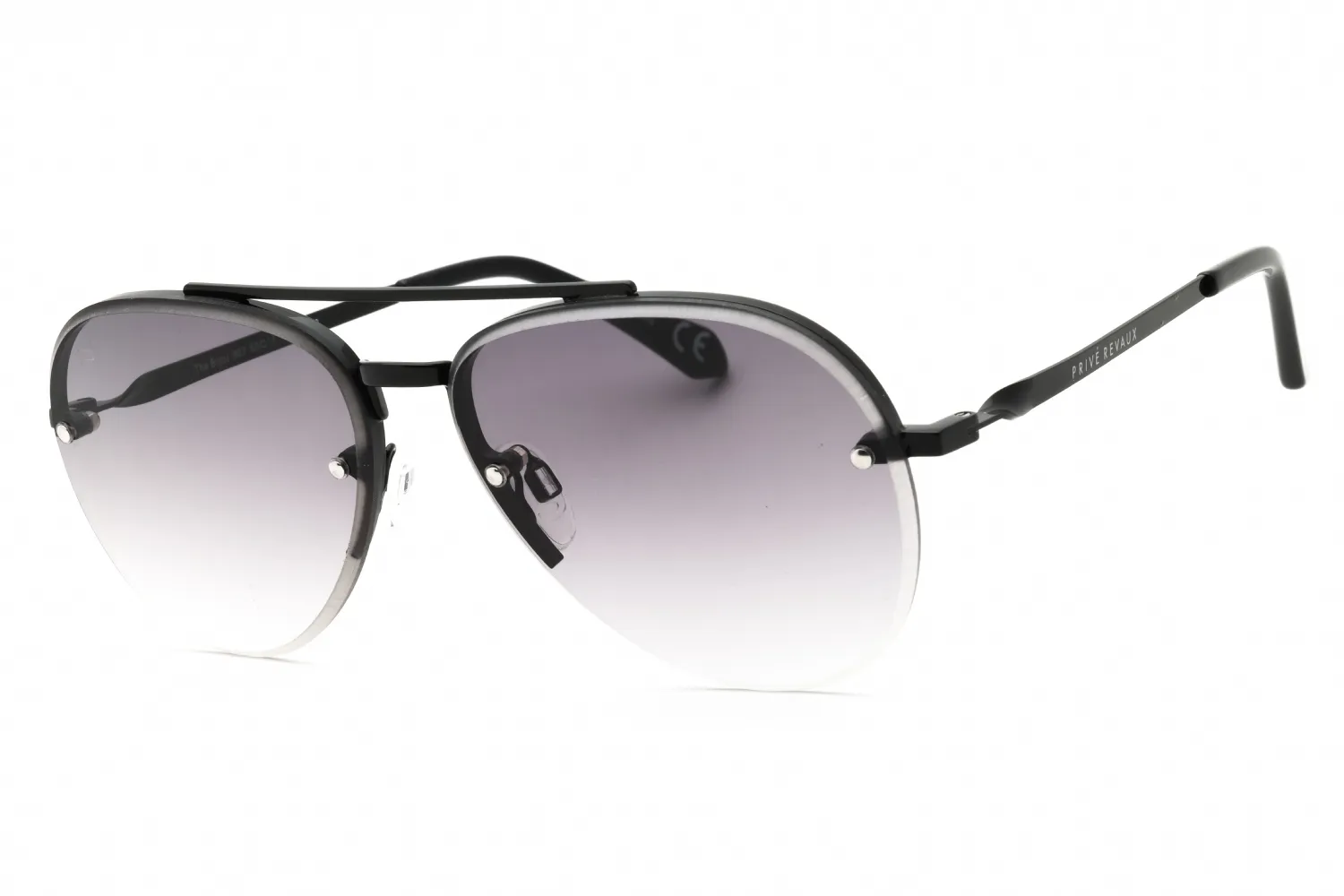 Prive Revaux THE BIJOU/S 0807 9O Sunglasses Black 60mm Unisex