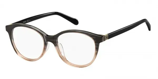 Fossil 7060 7HH Eyeglasses Grey Pink 50mm Women