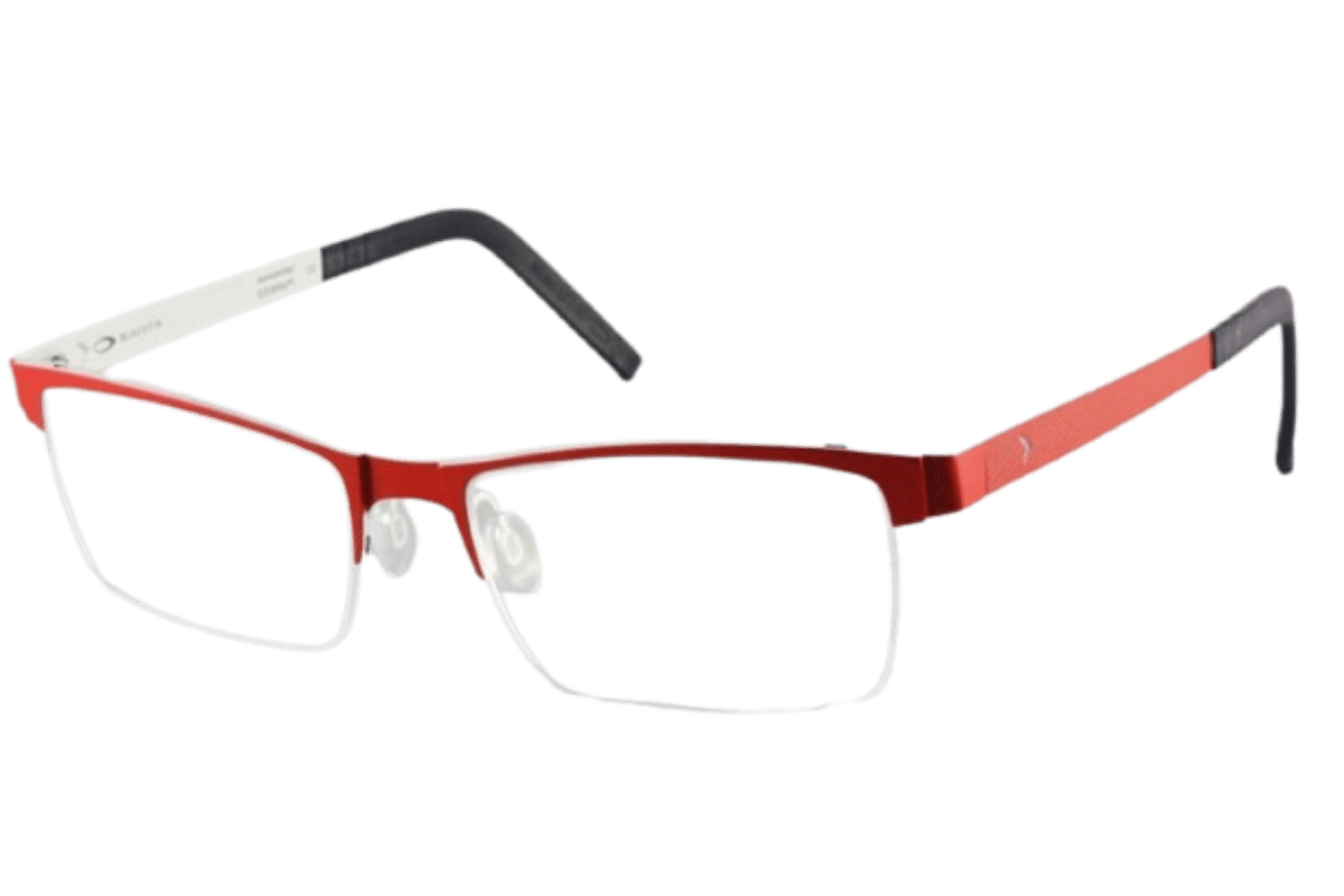 Blackfin BF688 Col. 433 Eyeglasses Red/white 53mm Unisex