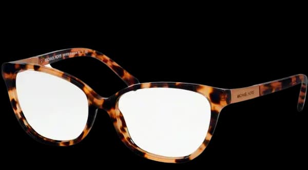 Michael Kors 0MK4029 3155 Eyeglasses Peach Tortoise 51mm Women