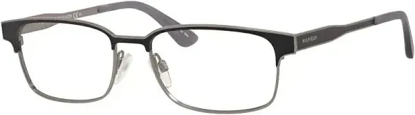 Tommy Hilfiger TH1357 0P5Q Eyeglasses Matte Black 55mm Men
