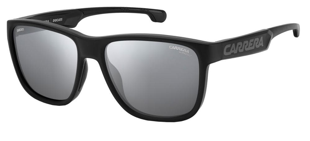 Carrera CARDUC 003/S 008A T4 Sunglasses Black Grey 57mm Men