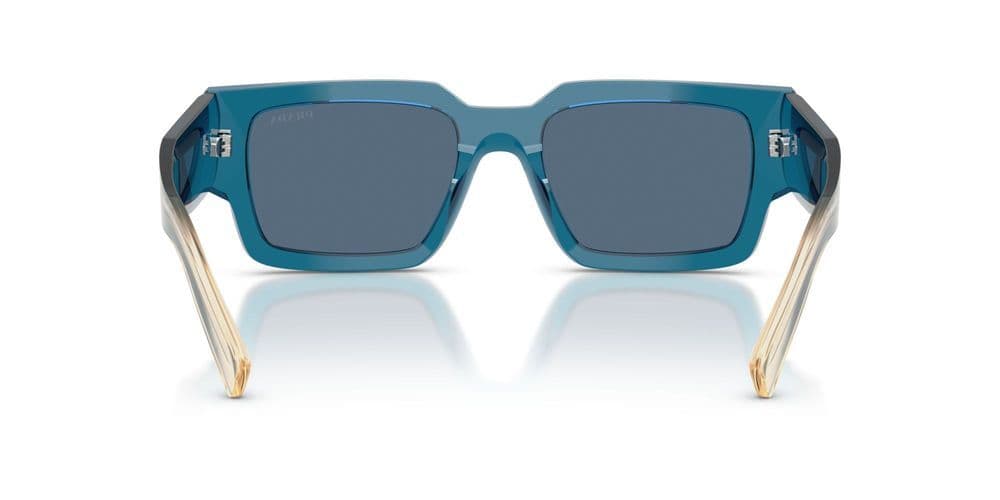 Prada 0PR B17S 24F80S Sunglasses Transparent Blue 54mm Men 4