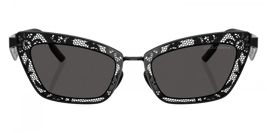 Dolce & Gabbana DG2311 0187 Sunglasses Black 51mm Women 2