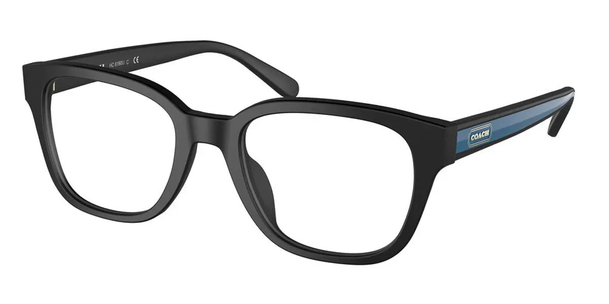 Coach HC6190U 5002 Eyeglasses Matte Black 52mm Men