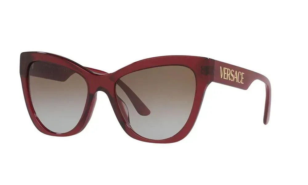 Versace VE4417U 388/89 Sunglasses Transparent Red 56mm Women