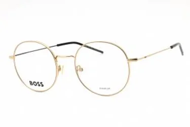 HUGO BOSS BOSS 1665 0RHL 00 Eyeglasses Gold Black 51mm