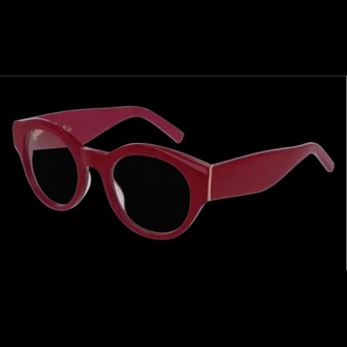 Pomellato PM0015O 005 Eyeglasses Red 49mm Women