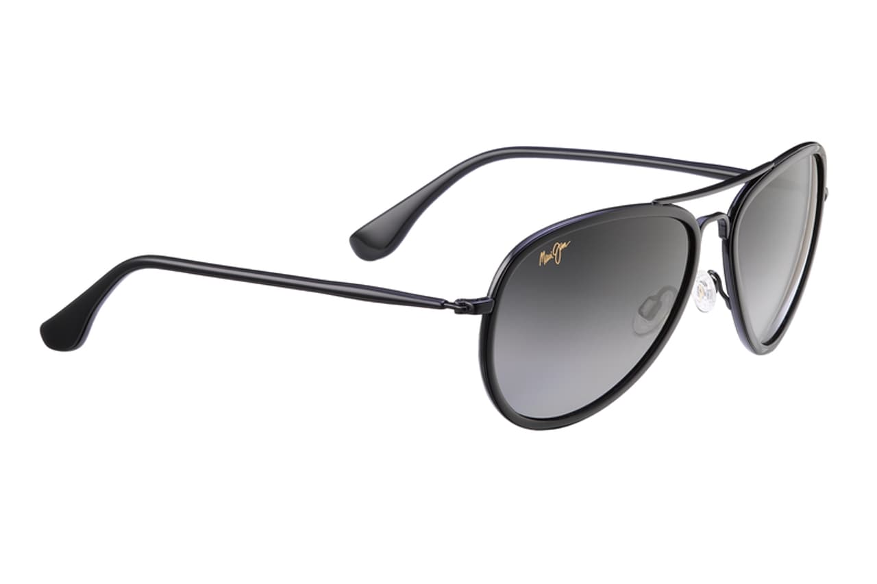 Maui Jim Honomanu 02D Sunglasses Black 57mm Women