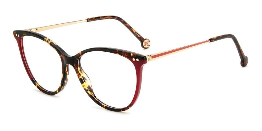Carolina Herrera HER 0210 O63 Eyeglasses Havana 52mm Women
