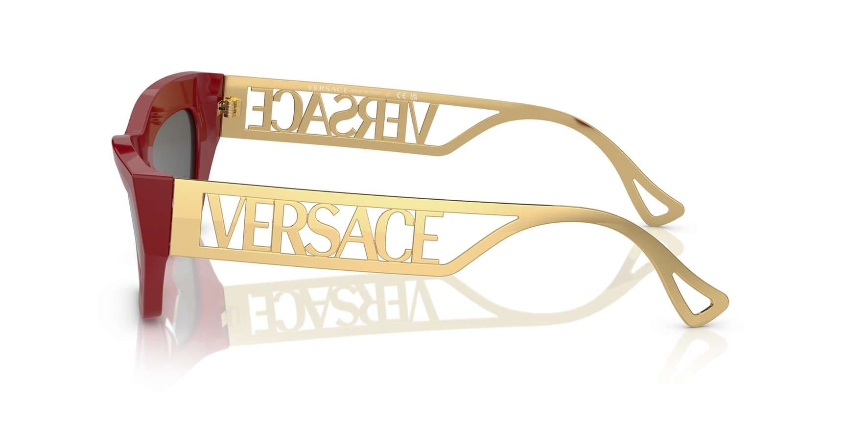 Versace 0VE4432U 5388 Sunglasses Red 53mm Women 3