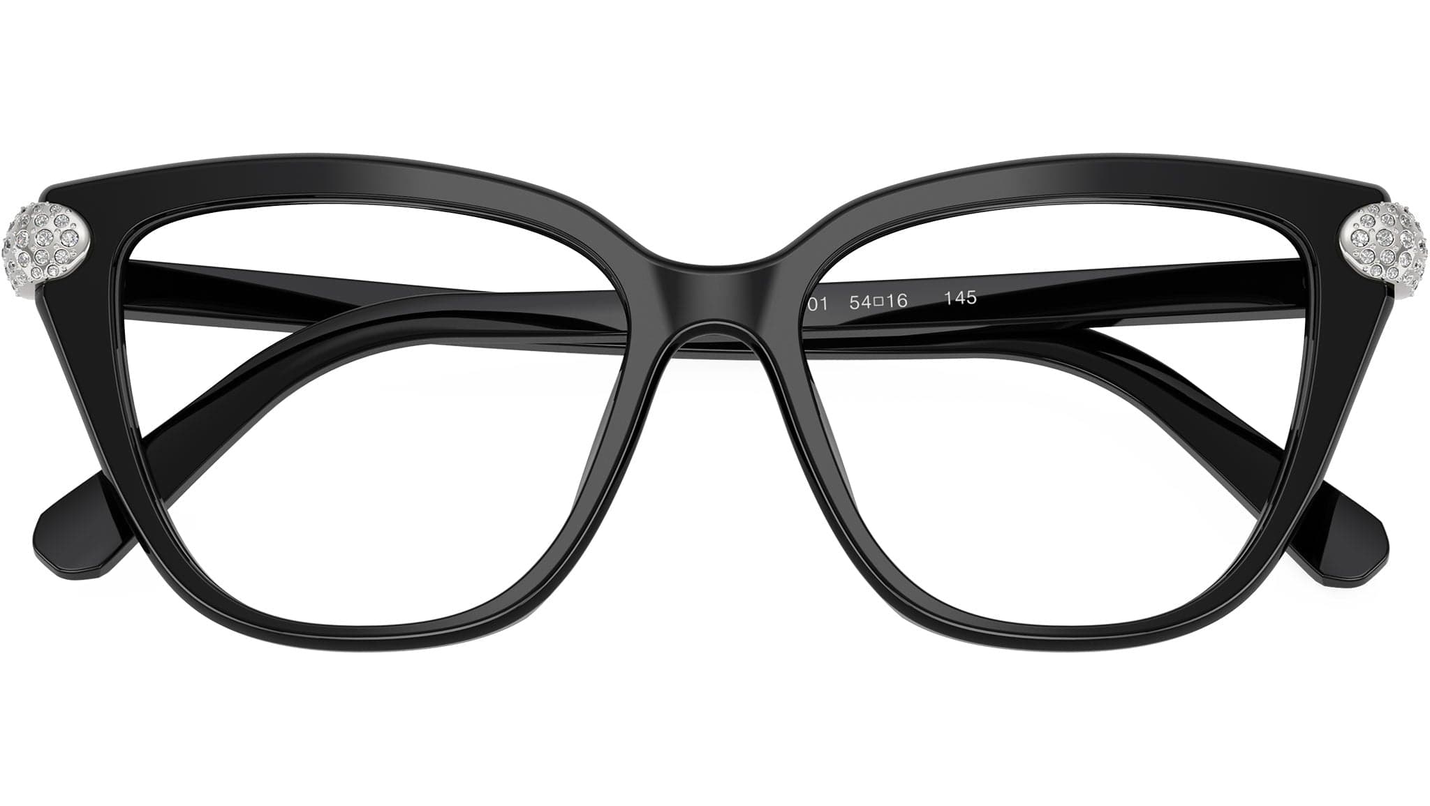 Swarovski 0SK2045 1001 Eyeglasses Black 52mm Women 5