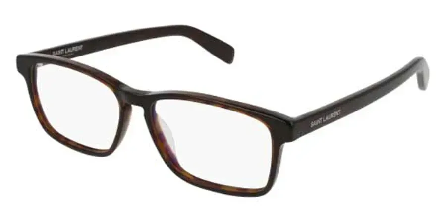 Saint Laurent SL173 002 Eyeglasses Dark Havana 55mm Unisex