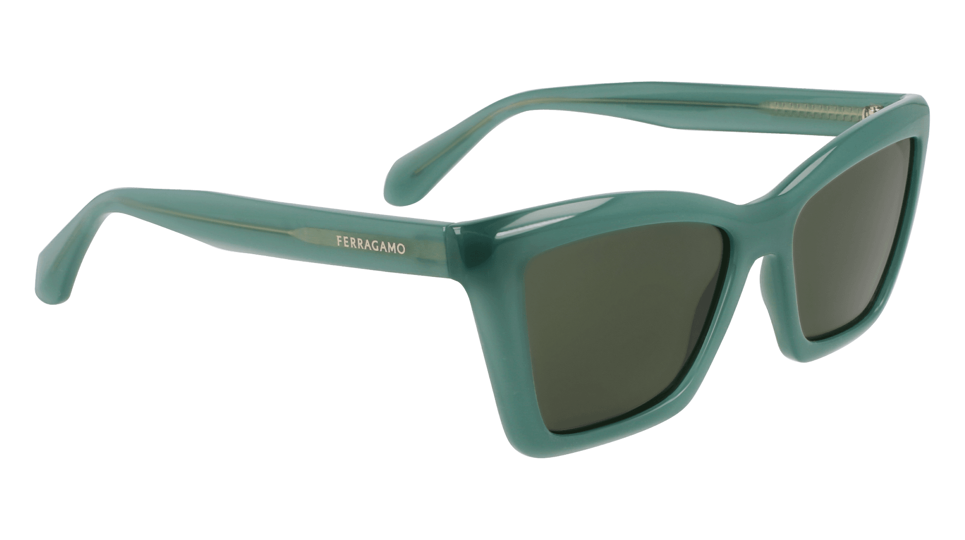 Salvatore Ferragamo SF2039SE 339 Sunglasses Opaline Green 53mm 6