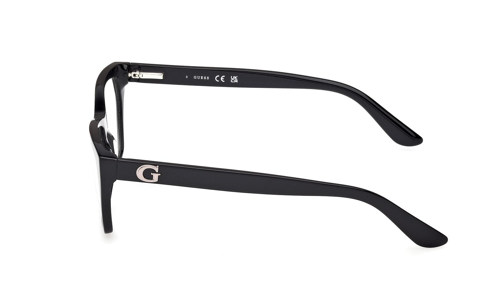 Guess GU50234 001 Eyeglasses Shiny Black 54mm 2