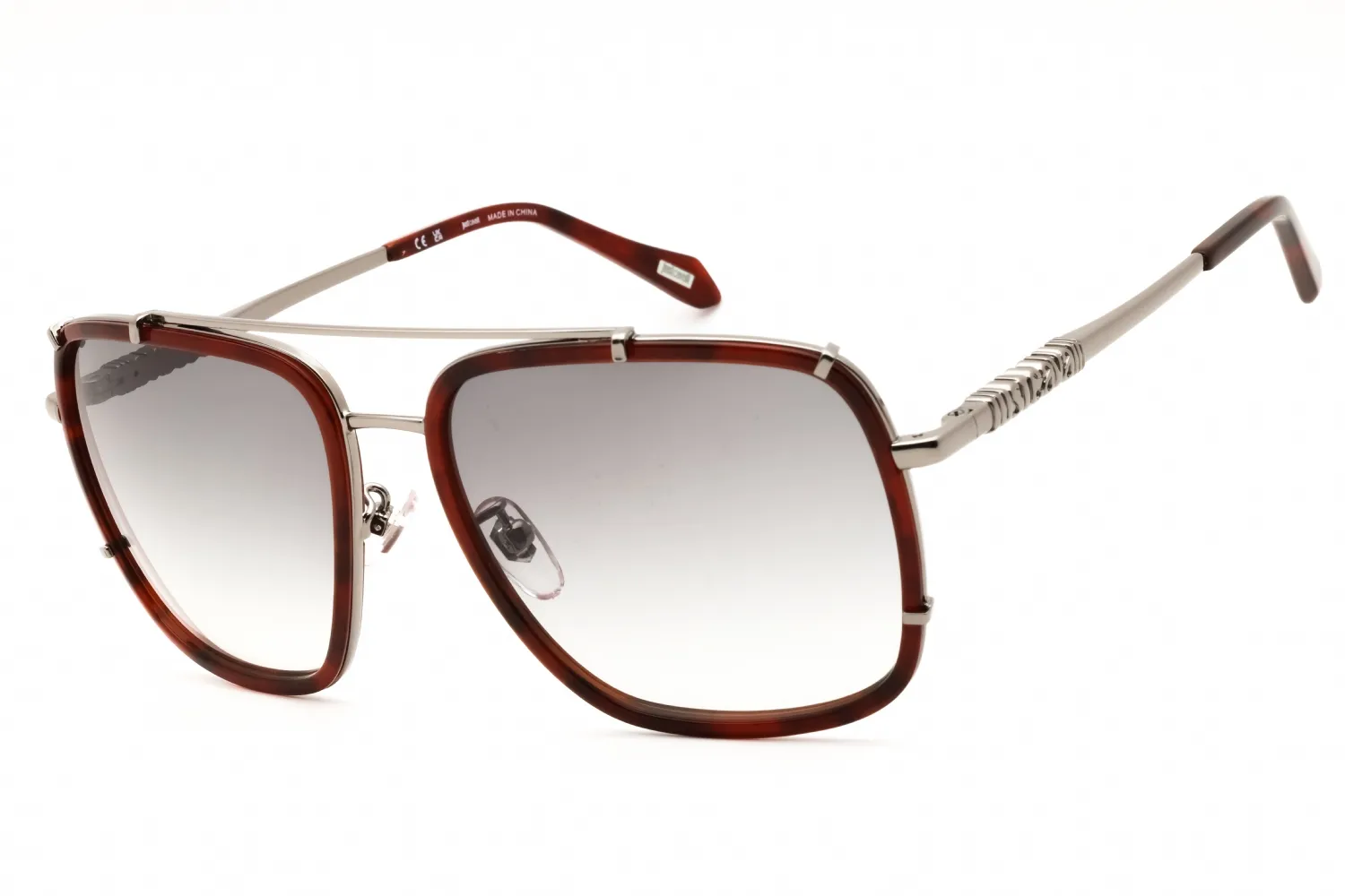 Just Cavalli SJC030V 09JC Sunglasses Red Havana 58mm Unisex