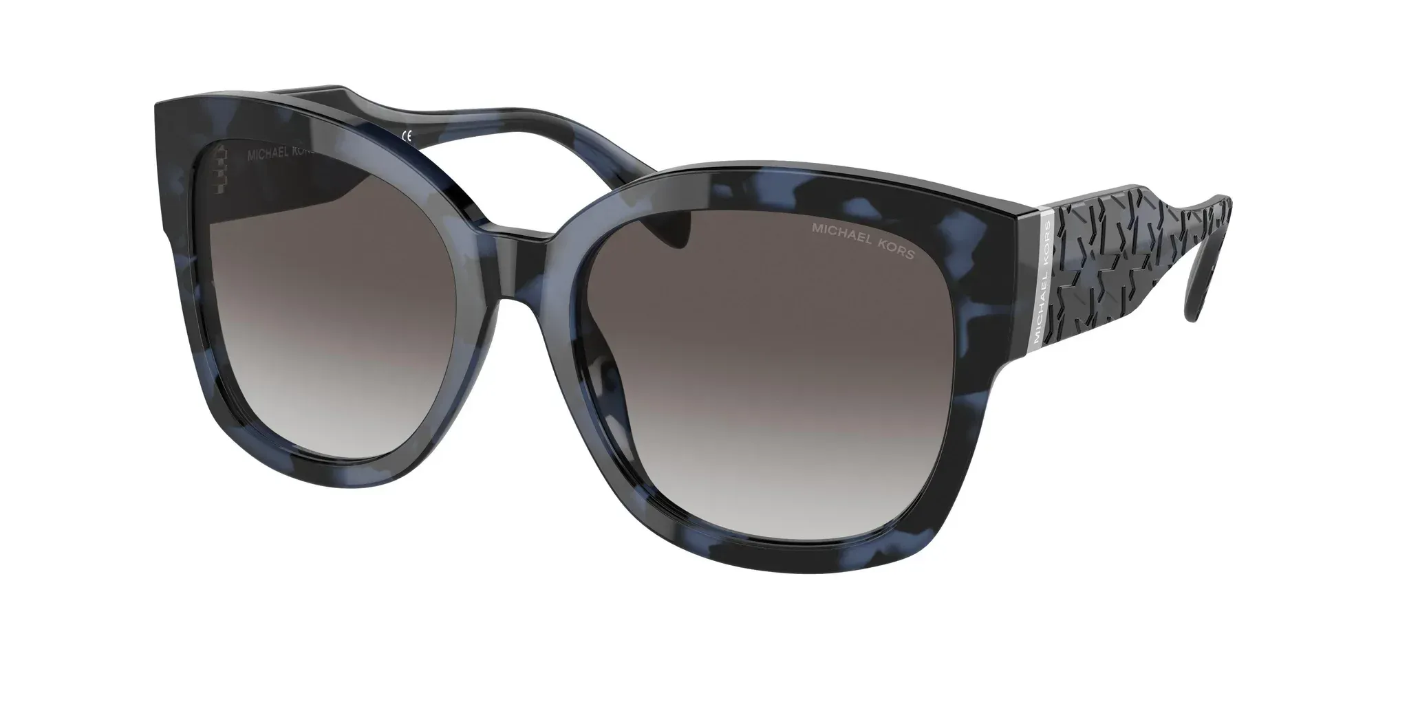Michael Kors MK2164 BAJA 33338G Sunglasses Blue Tortoise 56mm Women