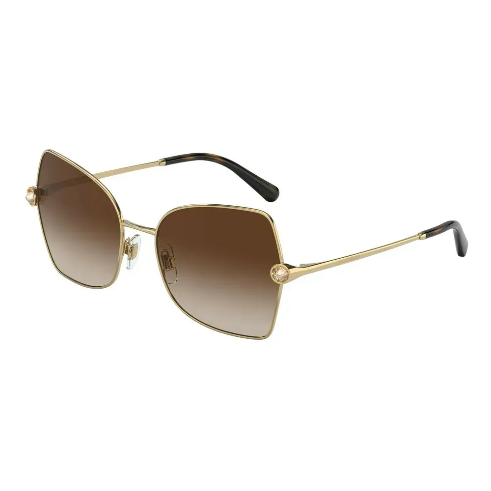 Dolce & Gabbana DG2284B Sunglasses Gold 57mm Women