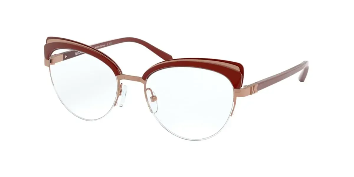 Michael Kors MK3036 NORWAY 1108 Eyeglasses Rose Gold 53mm Women