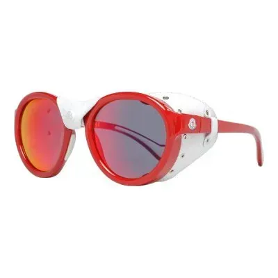 Moncler ML0046 67C Sunglasses Red 52mm Unisex