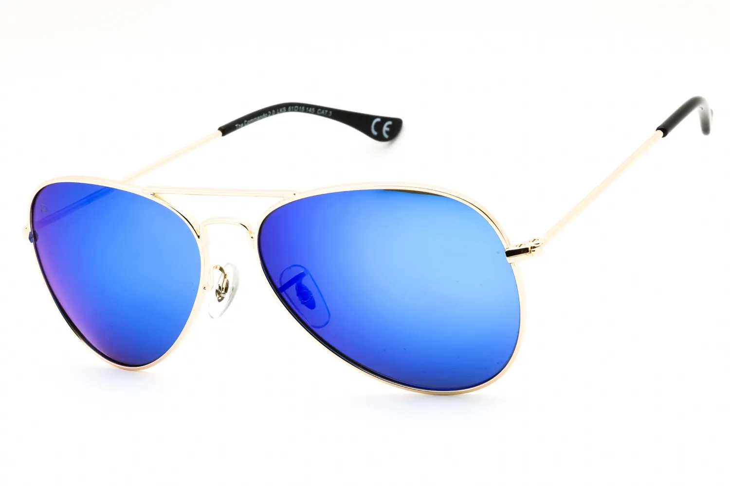 Prive Revaux COMMANDO 2.0/S 0J5G 5X Sunglasses Gold 61mm Unisex