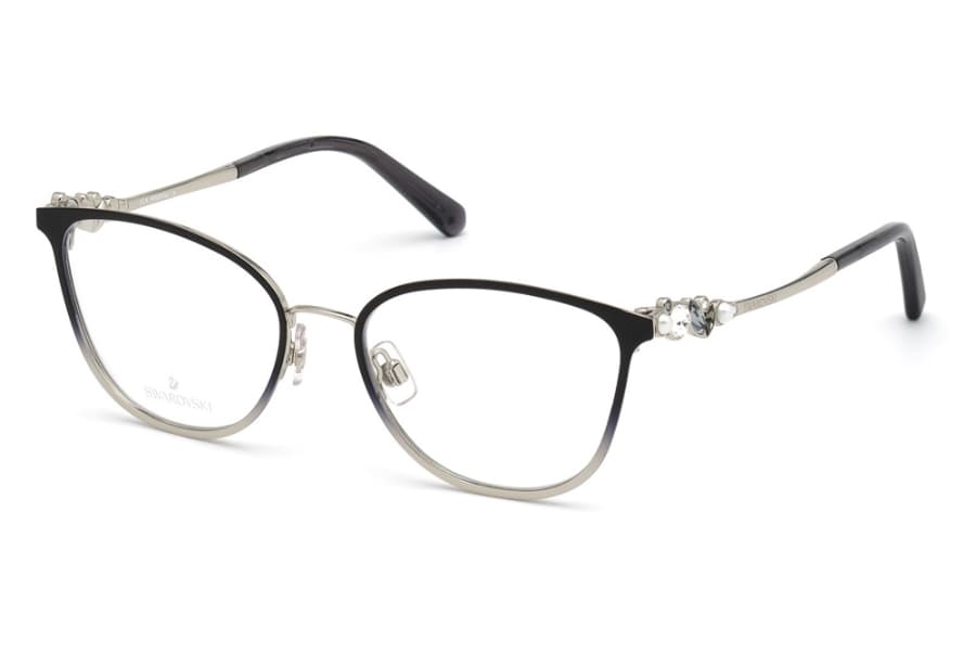 Swarovski SK5368 005 Eyeglasses Black 53mm Women