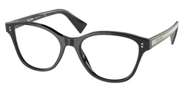 Miu Miu MU02UV Eyeglasses Black 52mm Women