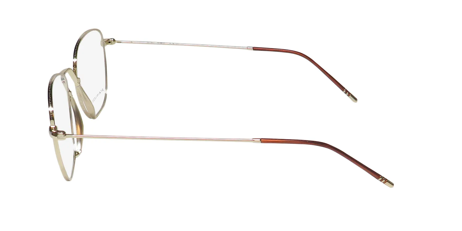 Morel 1880 60120m dm05 Eyeglasses Yellow Gold 50mm 4