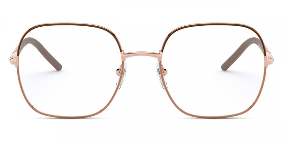 Prada VPR56W 02H1O1 Eyeglasses Brown Beige 54mm Women 2