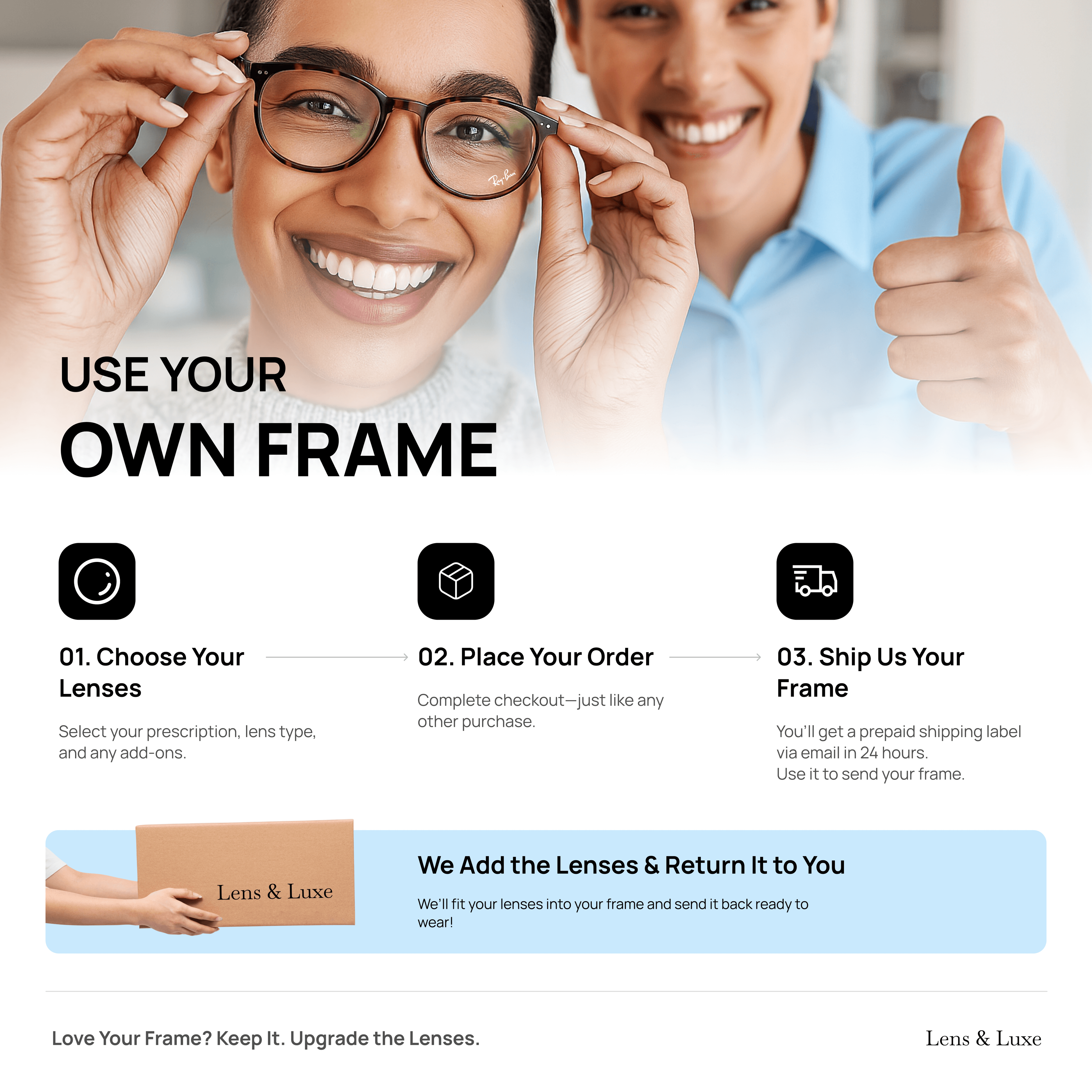 Use Your Own Frame