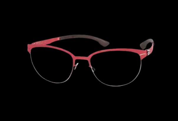 ic! berlin The Ingenue Eyeglasses Carmine Red 53mm Women